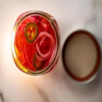 Pickled Jalapenos and Onions image