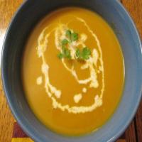 Carrot and Squash Curry Soup image