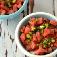 Warm Watermelon Salad image