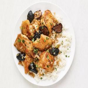 Spiced Chicken Thighs with Dried Figs image