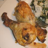 Grilled Chicken Legs With Orange and Rosemary_image