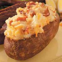 Cheddar Twice-Baked Potatoes image