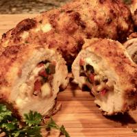 Air Fryer Stuffed Chicken Breasts image