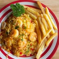 Costa Rican Shrimp and Rice Recipe - Arroz con camarones_image