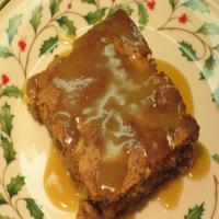Autumn Apple Cake With Butter Sauce image