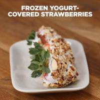 Frozen Yogurt-covered Strawberries Recipe by Tasty_image
