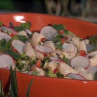 Bay Scallop and Grapefruit Ceviche with Avocado and Radish_image