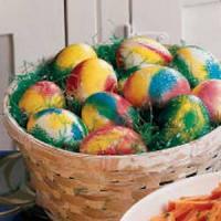 Tie-Dyed Easter Eggs image
