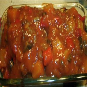 Meatloaf with Sweet-and-Hot Sauce_image