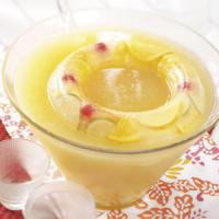 Golden Fruit Punch with Ice Ring image