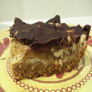 Chocolate Topped Peanut Toffee Bars (Cookie Mix)_image
