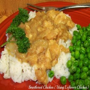 Smothered Chicken (Using Leftover Chicken)_image