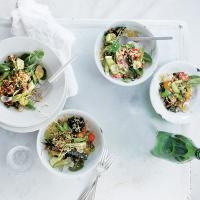 Crudités Salad with Farro and Pecans_image