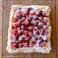 Rustic Raspberry Lemon Cheesecake Tart Recipe - (4.1/5) image