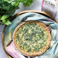 Spinach Caramelized Onion Quiche_image