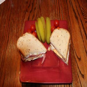 Black Forest Ham Sandwich With Beer Cheese image