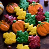 Pumpkin Sugar Cookies image