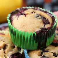 Blueberry Lemon Yogurt Muffins Recipe by Tasty_image