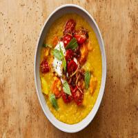 Golden Dal with Gingered Tomatoes image