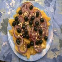 Orange & Black Olive Salad image