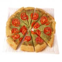 Arugula, Ricotta and Smoked Mozzarella Pizza image