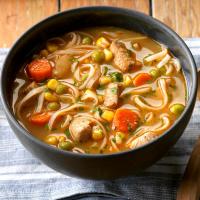 Turkey Ginger Noodle Soup image