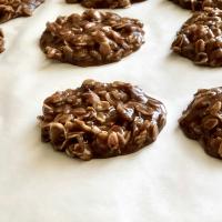 No-Bake Chocolate-Peanut Butter Drop Cookies image