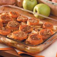 Baked Sweet Potatoes and Apples_image