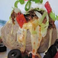 Over-Loaded Baked Potato_image