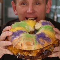 Giant King Cake Burger image
