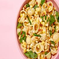 Orecchiette with Corn, Basil, and Pine Nuts image