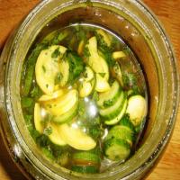 Summertime Cucumber-Zucchini Salad image