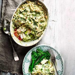 Fish pie with pea & dill mash image