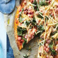 Ham and Cheese Pizza_image