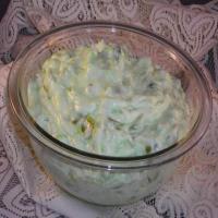 Fluffy Green Grape Salad image