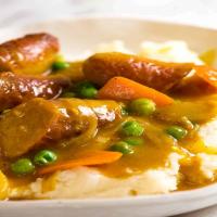 Curried Sausages_image