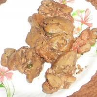Sauteed Chicken Livers Orleans image
