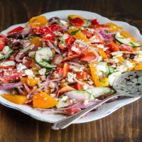 Tomato Salad with Red Onion, Dill and Feta Recipe - (4.4/5)_image