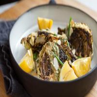 Charred Cabbage with Creamy Almond Vinaigrette image