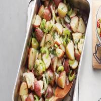 Potato Salad with Quick-Pickled Onions and Celery image