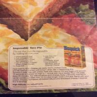 Impossible Taco Pie - Bisquick Recipe - (3.6/5) image