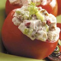 Chicken Salad in Tomato Cups_image