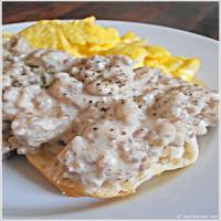 Pretty Damn Amazing Biscuits with Sausage Gravy Recipe - (4.2/5) image