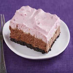 Chocolate-Raspberry Mousse Dessert_image