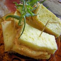 Elegant Tarragon and Tomato Butter Tea Sandwiches image