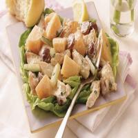 Cantaloupe and Chicken Salad_image