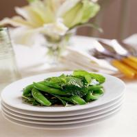 Sugar Snap Peas with Mint image