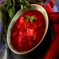 Stewed Rhubarb and Raspberries Recipe_image