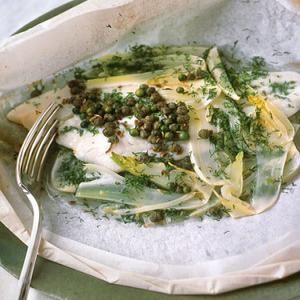 Fillet of Sole with Capers and Green Peppercorns_image
