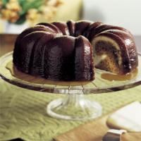 Pecan Molasses Bundt Cake with Bourbon Glaze image